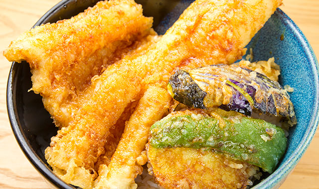 活穴子天丼